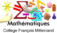 Maths - Collège François Mitterrand - Noisy le Grand